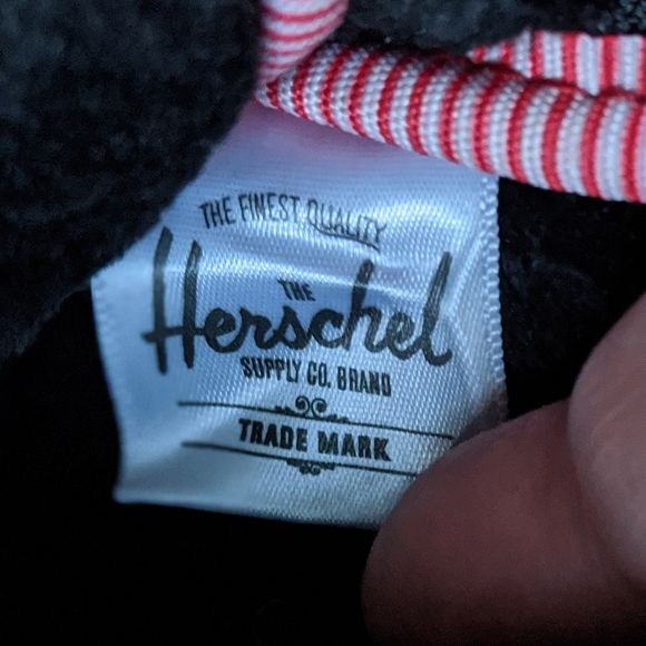 Herschel Supply Company Anchor iPad Mini Sleeve Black 8" - Picture 5 of 9